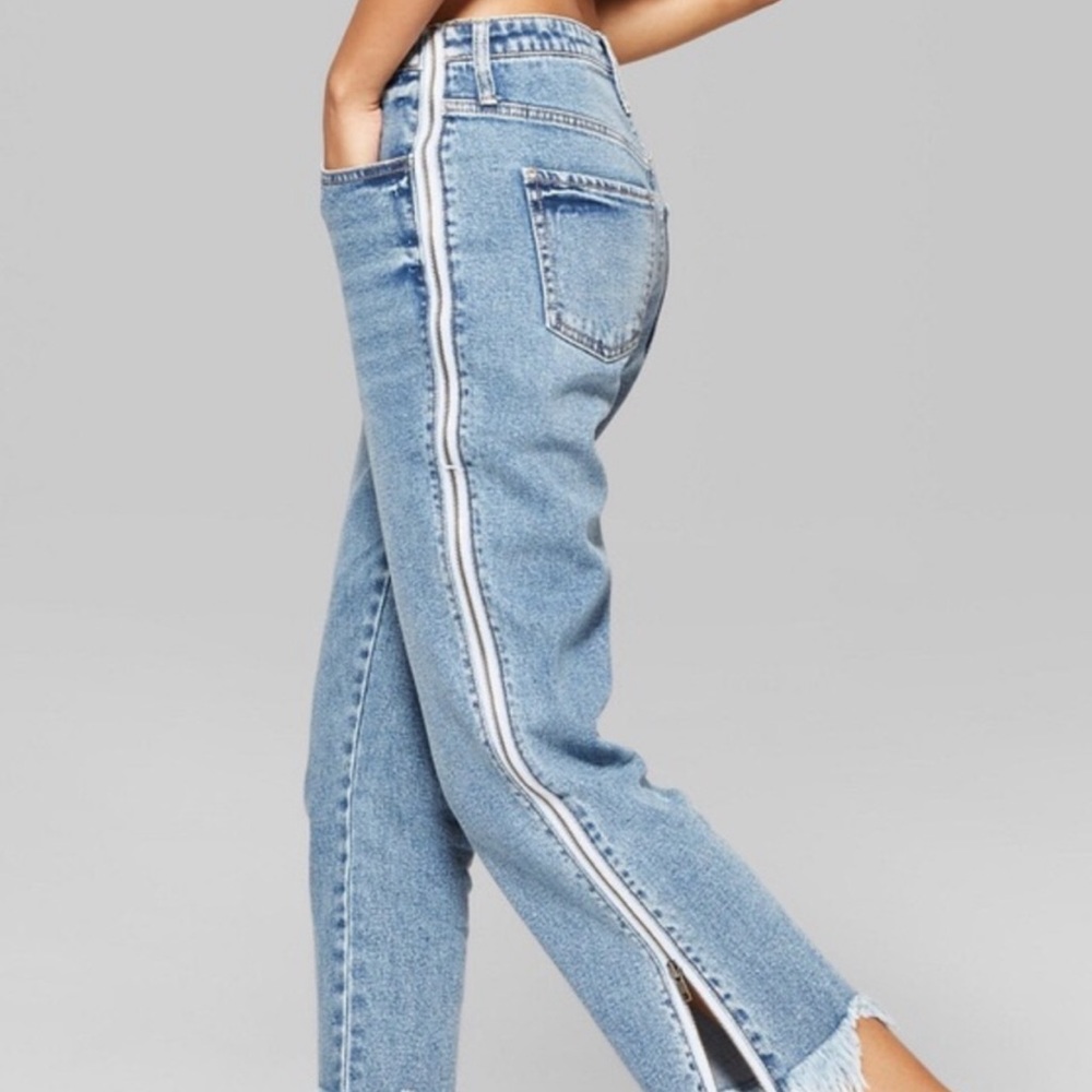 Wild Fable Side Zipper Jeans
